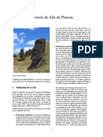 Historia de La Isla de Pascua