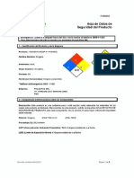 MSDS Oxigeno Gas