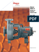 Durco Mark 3. Bombas de Processo Químico ANSI. Mark 3 ANSI Sealmatic Lo-Flo Rotor Recuado Unitized Auto-Escorvante. Pump Division