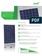 JinkoSolar 265W Poly Crystalline Solar Panel Product Specs