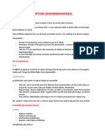 Rupture Diaphragmatique