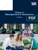 TUM Master's in Management & Technology