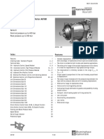 Variable Displacement Motor Spec Sheet