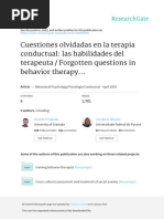 Marinho Caballo Habilidades Terapeuta