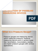 Calibrating Pressure Measuring Devices SARMIENTO