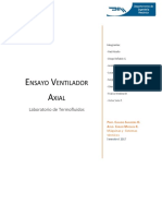 Informe Ventilador Axial PDF