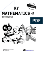 4A Singapore Math 4a- Textbook