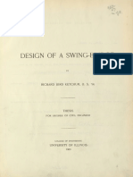 Thesis - Design of A Swing Bridge