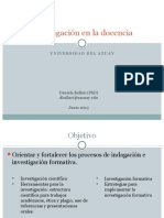 Investigación Docencia