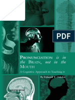 Pronunciation is in the Brain not in the Mouth.pdf