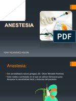 Anestesia