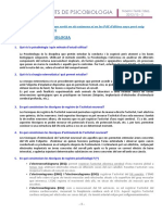 Resum Psicobiologia - Preguntes D - Examen I Pacs