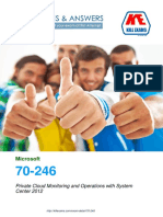 Pass4sure 70-246 Monitoring and Operating a Private Cloud exam braindumps with real questions and practice software.