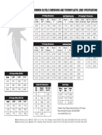 Falcon Common Dimensions Liner Spec