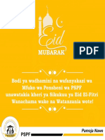 Salamu Za Eid-Mubarak - Pspf-3