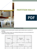 Partition Walls