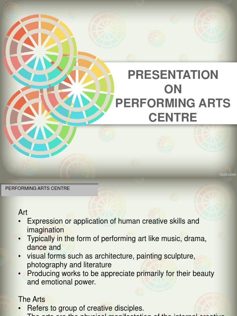 Overview of Performing Arts Centre | PDF