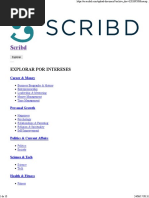 Scribd: Explorar Por Intereses