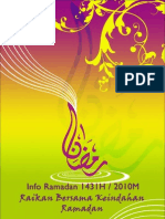Ramadhan Booklet