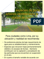 Especies de Arboles para Lima PDF