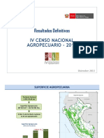 Censo Nacional Agropecuairio 2012 PDF