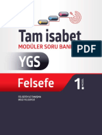 YGS Felsefe Tam İsabet Soru Bankası PDF