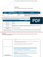 Co-Teaching Lesson Plans Assignment: Character 1 of 2