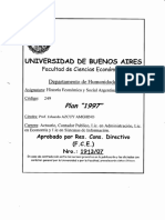 Programa Historia Economica y Social Argentina