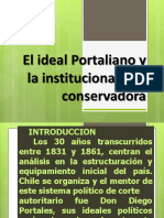 El Ideal Portaliano y La Republica Conservadora (1831 1861)