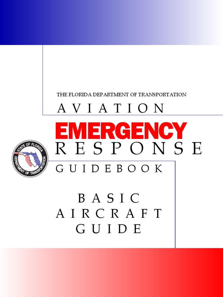 Aviation Emergency Response Guidebook PDF Aircraft Aviation