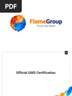 Official GMS Certification PDF