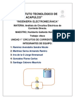 Inv. Analisis de Circuitos en CD