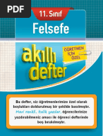 Sınıf Felsefe Akıllı Defter