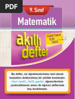 Sınıf Matematik Akıllı Defter