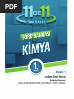 Sınıf Kimya Tam İsabet Soru Bankası PDF