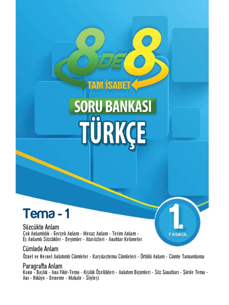 8. Sınıf Türkçe Tam İsabet Soru Bankası.pdf