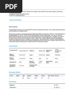 Ticket Confirmation: Dear Customer