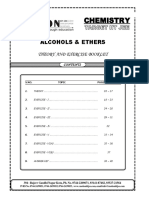 Contents Alcohols & Ethers 