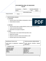 Evaluación Semestral Taller Abs