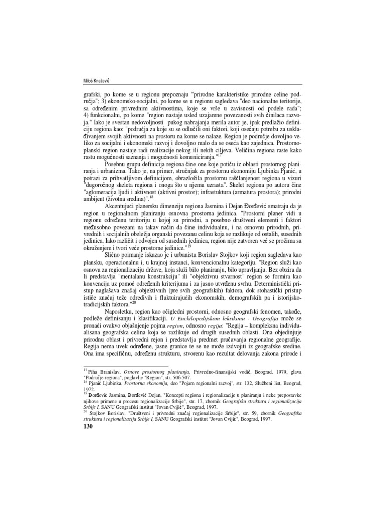 Prostorno Planiranje | PDF