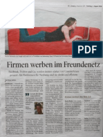 Firmen Werben Im Freundenetz