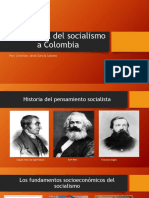 Unidad 6 La Llegada Del Socialismo A Colombia - Cristhian Jesid García