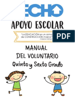 Manual Del Voluntario - Quinto y Sexto Grado