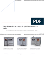 Centrală Termică Cu Mașini de Gătit Încorporată Cu Cuptor - Senko Mașini de Gătit, Aragazuri Și Șeminee