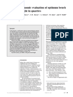 Economic Evaluation of Optimum bench height in quarries.pdf