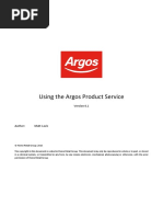 Argos Product Service