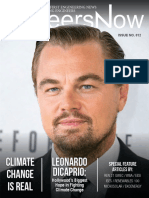 GineersNow Engineering Magazine Issue No. 012, Leonardo DiCaprio, Climate Change