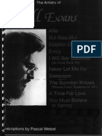 Bill Evans - The Artistry of (Songs and Improvvisation Transcription) PDF