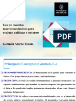 Uso de Modelos Macroeconómicos Para Evaluar Políticas y Entorno