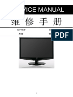 AOC 931Swl LCD Monitor Service Manual